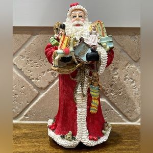 Hand crafted vintage Santa figurine